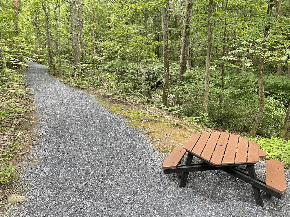 Photo of the Burnaby Trail of the Cross at Stoney Creek Park